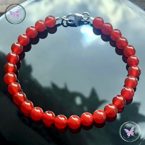 Classical Carnelian Healing Bracelet